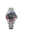 Rolex GMT Master (Pepsi) jubilee-style bracelet