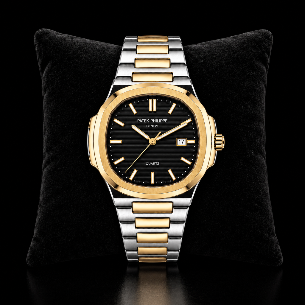 Patek Philpee Two Tone Silve & Gold