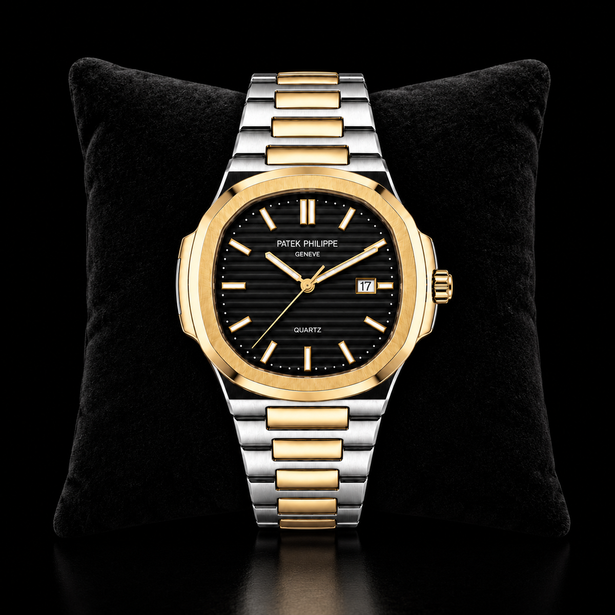 Patek Philpee Two Tone Silve & Gold