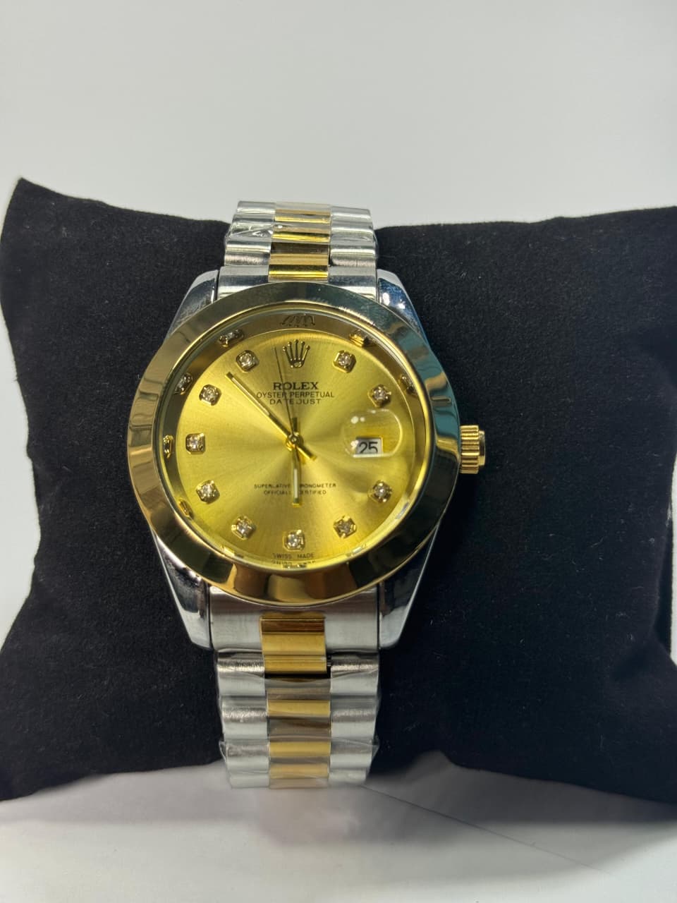 Rolex Gold and Silver + Gold Dial | Water Proof | Stainless steel