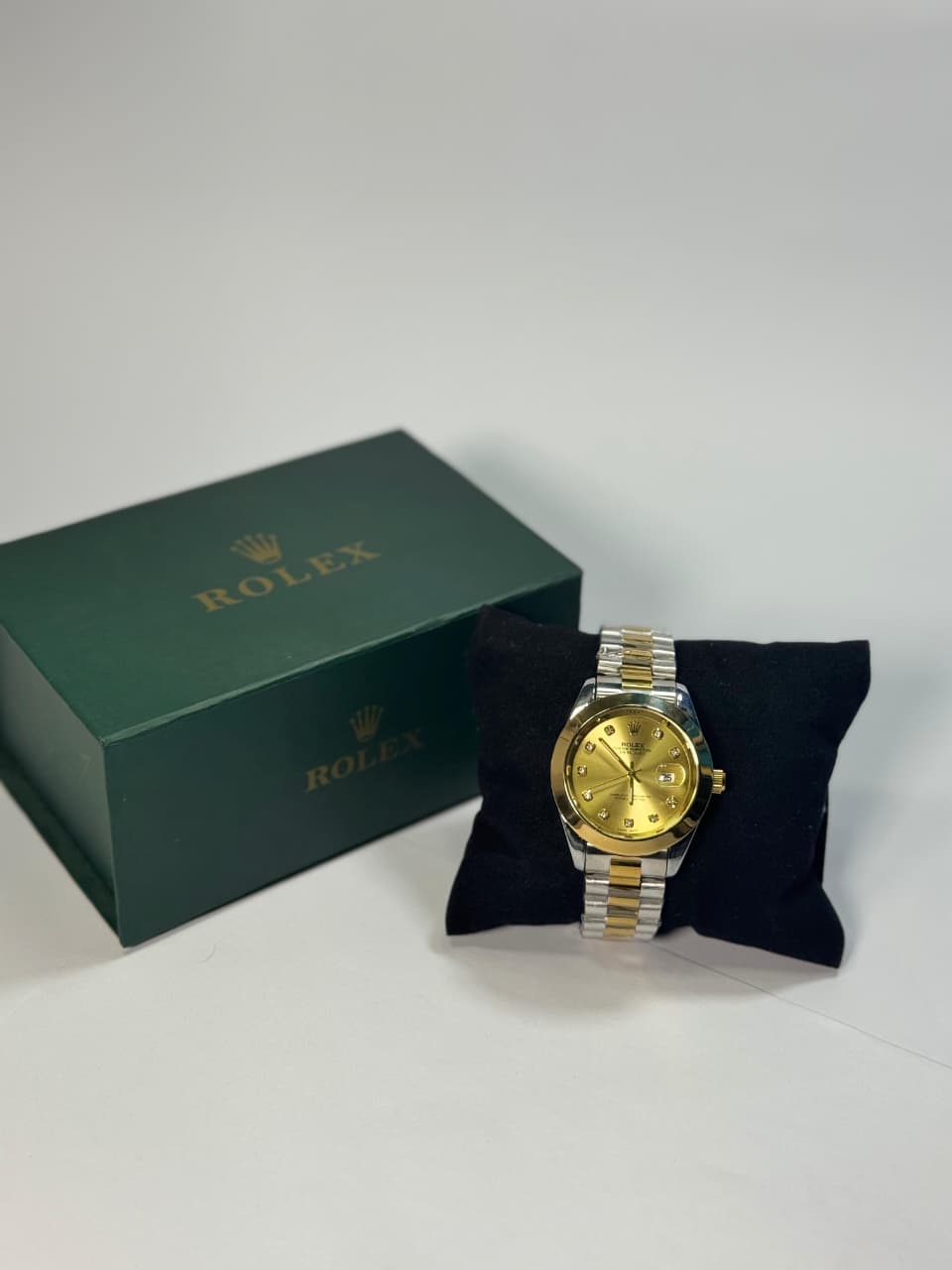 Rolex Gold and Silver + Gold Dial | Water Proof | Stainless steel