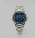 PATEK PHILIPEE  Silver + Blue Dial | Water Proof | Stainless steel
