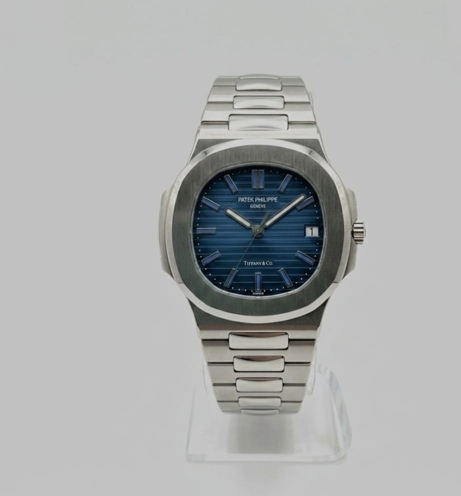 PATEK PHILIPEE  Silver + Blue Dial | Water Proof | Stainless steel