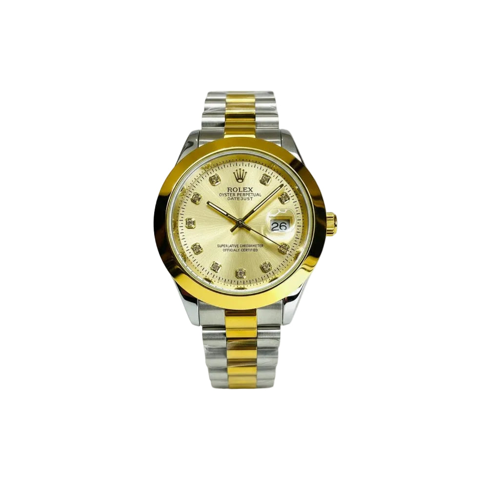Rolex Gold and Silver + Gold Dial | Water Proof | Stainless steel